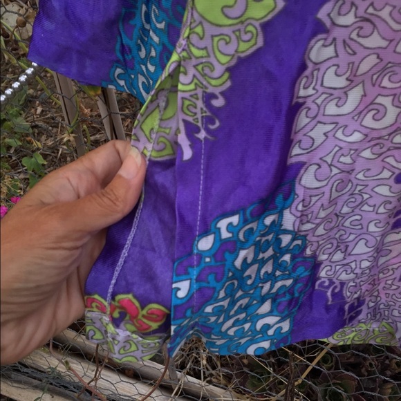 Hippie Boho costume retro shirt VINTAGE - Picture 9 of 12